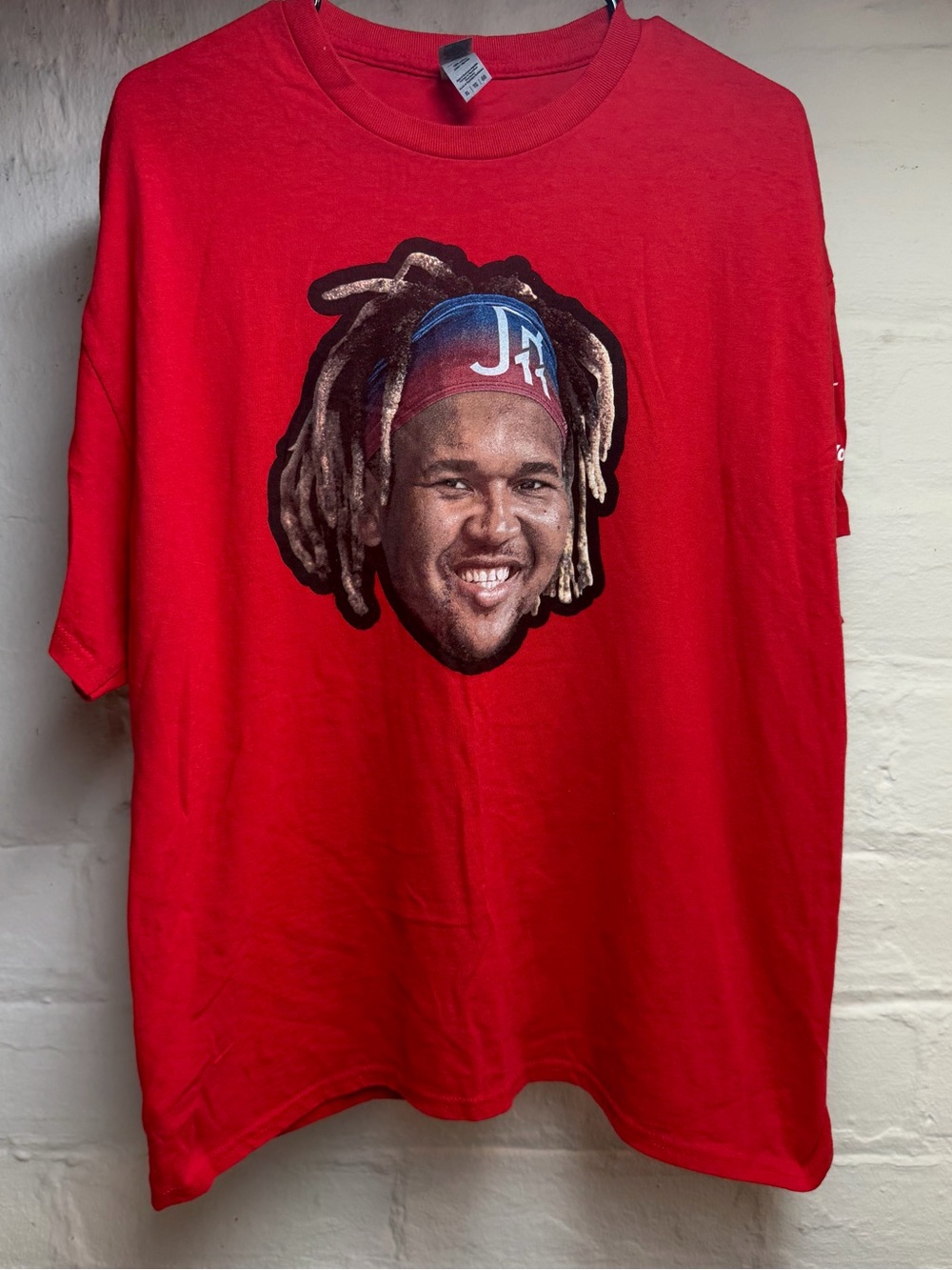 Lot of 2 Cleveland Guardians Shirts. Jose Ramirez Head Shirt.